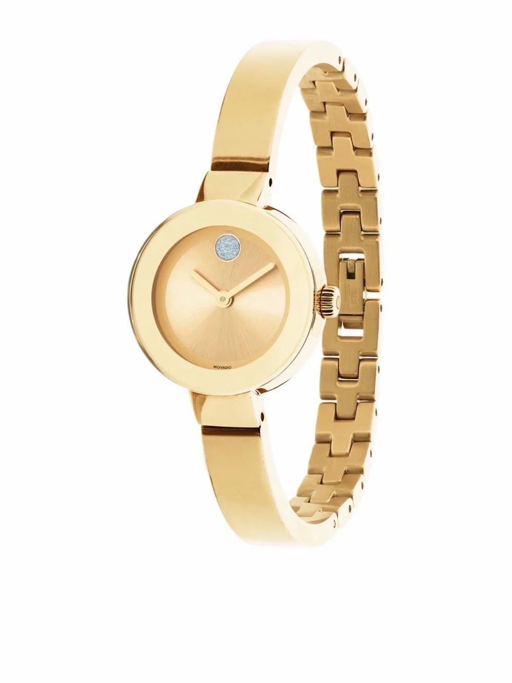 Women’s MOVADO Gold Tone 25mm Bold Series Bangle Watch